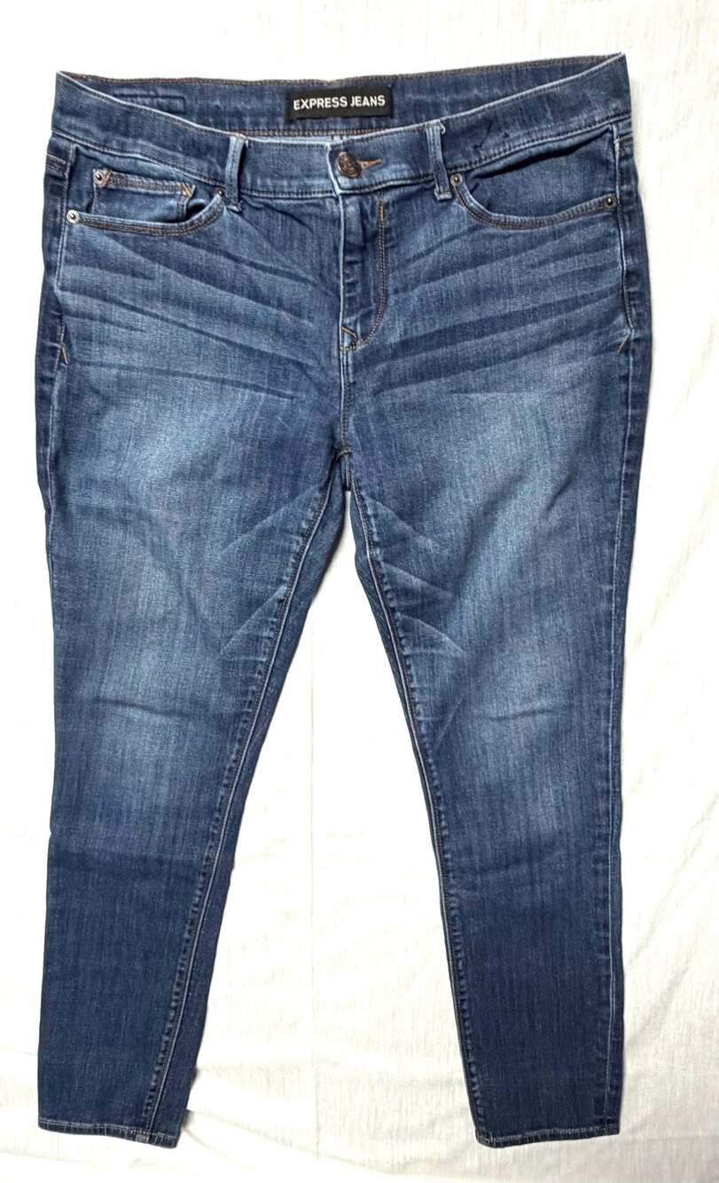 Express Jeans Legging Mid Rise Size 10
